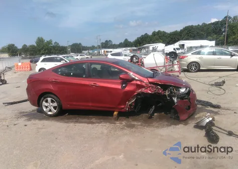 2013 Hyundai Elantra Gls from USA, damaged, VIN 5NPDH4AE4DH244822